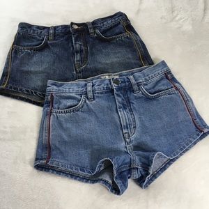 Free People Jean Shorts Bundle Size 25